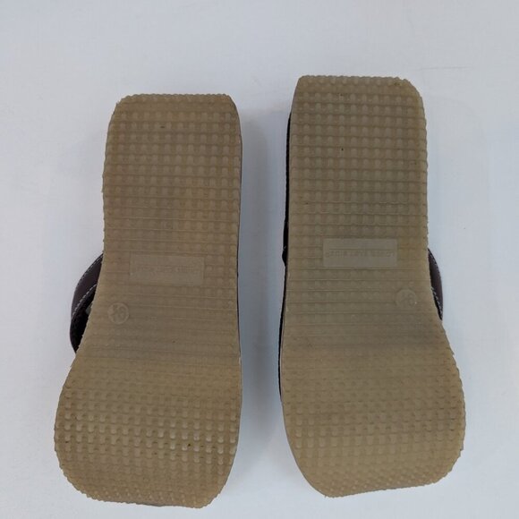 Y2K Lower East Side Vintage Platform Sandals, Sz 9.5 - Picture 5 of 5